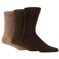 Glenmuir Endrick 3 Pack Cotton Crew Socks