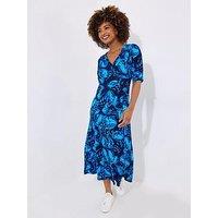 Joe Browns Butterfly Wings Jersey Dress - Blue