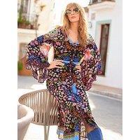 Joe Browns Butterfly Dreamer Boho Maxi Dress - Black