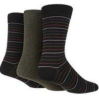 Sockshop Tore Crew Socks 3 Pack - Multi