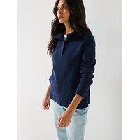 Seasalt Cornwall Tamar Sweatshirt Maritime - Navy