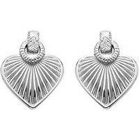 Hot Diamonds Essence Heart Stud Earrings