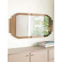 Very Home Beige Pill Edge Mirror 60X120Cm