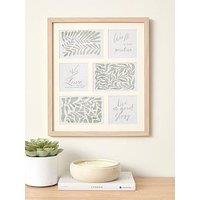 Very Home 6-Photo Natural Gallery Frame
