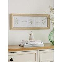 Very Home 5 Photo Linen Edge Frame 58X18Cm