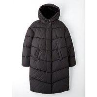 V By Very Girls Longline Oversized Heavy Weight Padded Coat