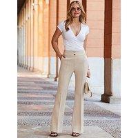 Sosandar Natural Contour Waist Kick Flare Trouser