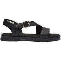 Timberland Calista Bay Backstrap Sandal - Black Full Grain