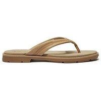 Timberland Calista Bay Thong Sandal - Medium Beige Full Grain
