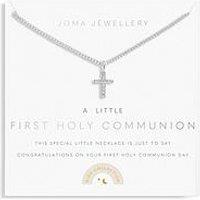 Joma Jewellery Kids A Little - First Holy Communion - Silver Plated - Necklace - 38Cm + 5Cm Extender