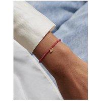 Joma Jewellery Mini Charms Garnet Eye Bracelet