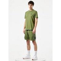 Weekend Offender Pink Sands Classic Overlay Cargo Jogging Shorts - Green