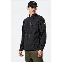 Weekend Offender Southbank Lightweight Technical Overshirt - Black
