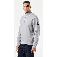 Weekend Offender Kraviz Quarter Zip Sweatshirt - Grey