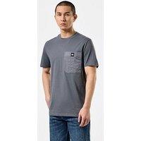 Weekend Offender Coney Island Cotton Overlay Tee - Grey