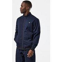 Weekend Offender Hemsley Track Top Basic Cotton Bomber - Navy