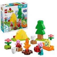 Lego Peppa Pig Peppa Pig Camping Trip Building Playset With Canoe Toy 10452