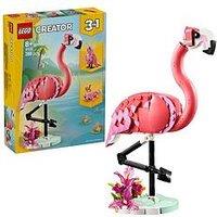 Lego Creator 3In1 Wild Animals: Pink Flamingo Animal Toy Playset 31170