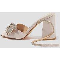 Monsoon Dani Diamante Sandals - Beige