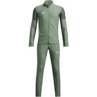 Under Armour Boys Football Challanger Tracksuit - Green