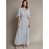 Monsoon Tatiana Maxi Dress - Blue