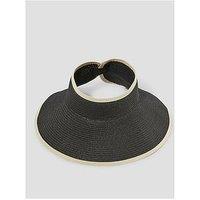 Monsoon Peri Packable Visor - Black