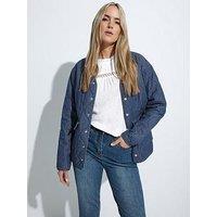 Long Tall Sally Quilted Jacket - Blue