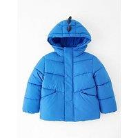 Mini V By Very Boys Dino Novelty Puffer Coat - Blue