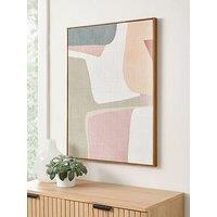 Very Home Sensorial Nature Abstract Hand Paint Canvas 60X80Cm - Fsc Certified