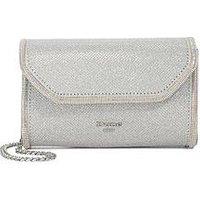 Dune London Bellini Chain Handle Shoulder Bag - Silver
