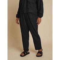 Yours Curve Linen Formal Trouser