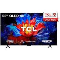 Tcl 55P8K-Uk 55-Inch, Qled, 4K Hdr Pro, 144Hz, Google Smart Tv