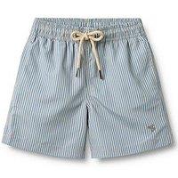 Wheat Boys Stripe Swimshorts - Blue