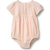 Wheat Baby Girls Victoria Romper - Light Pink