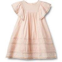 Wheat Girls Minna Frill Dress - Light Pink
