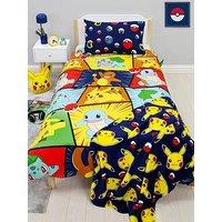 Pokemon Retro Rotary Single Duvet Cover Set