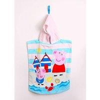 Peppa Pig Waves 100% Cotton Poncho