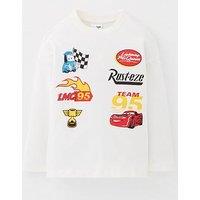 Disney Cars Lightning Mcqueen Oversized T-Shirt - Black