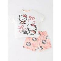 Hello Kitty Kids Hello Kitty Mini Me Shorts Pj Set