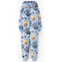 Bluey Fleece All-In-One - Blue