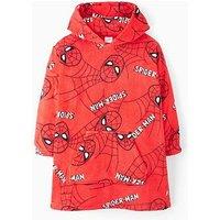 Spiderman Fleece Hooded Blanket - Red