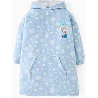 Disney Frozen Fleece Hooded Blanket - Blue