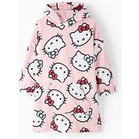 Hello Kitty Fleece Hooded Blanket - Pink