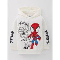 Spiderman Spidey Dino Hoodie - Cream
