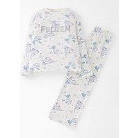 Disney Frozen Snit Ribbed Pyjamas - Blue