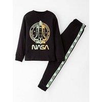 Nasa Long Sleeve Pyjamas - Grey