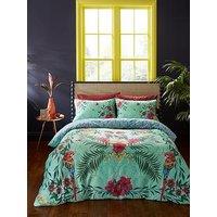 Matthew Williamson Paradise Parrot 100% Cotton Sateen Duvet Set
