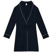 Chelsea Peers Modal Robe - Navy