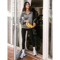 Chelsea Peers Ribbed Leggings - Plain Black