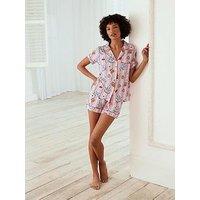 Chelsea Peers Cake Print Short Pyjama Set